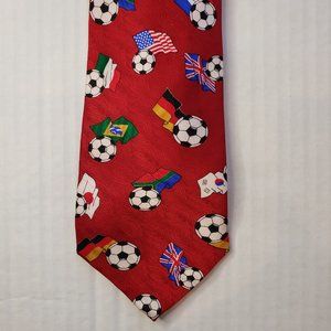 UNICEF World Soccer Men's Silk Neck Tie Standard Size